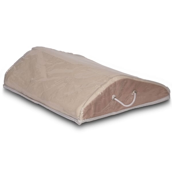 Sloped Knee Lift, 24" x 20" x 6.5" Tailbone Support Leg Positioner Pillow On Sale Bed